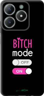 TPU чехол Bitch mode для Realme C61 - 4548b-3781 изображение 