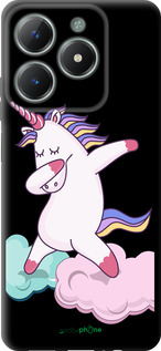 TPU чехол Единорог для Realme C61 - 4702b-3781 изображение 
