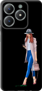 TPU чехол Девушка 1 для Realme C61 - 4751b-3781 изображение 