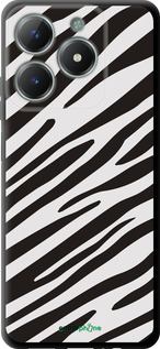 TPU чехол Классическая зебра для Realme C61 - 4874b-3781 изображение 