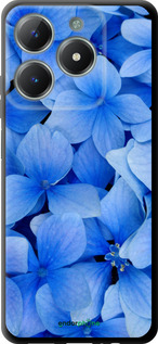 TPU чехол Сині квіти для Realme C61 - 526b-3781 изображение 