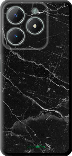 TPU чехол Чорний мармур v2 для Realme C61 - 5568b-3781 изображение 