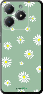 TPU чехол Ромашки v4 для Realme C61 - 5603b-3781 изображение 