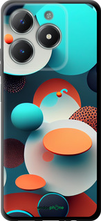 TPU чехол Горошок абстракція для Realme C61 - 5608b-3781 изображение 