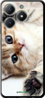 TPU чехол Котик для Realme C61 - 6024b-3781 изображение 