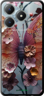 TPU чехол Fairy Butterfly для Realme C61 - 6048b-3781 изображение 