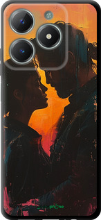TPU чехол Любовь на полотне для Realme C61 - 6067b-3781 изображение 