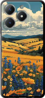 TPU чехол Українське поле для Realme C61 - 6082b-3781 изображение 