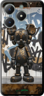 TPU чехол Bronze kaws v2 для Realme C61 - 6098b-3781 изображение 