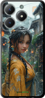 TPU чехол Anime-girl для Realme C61 - 6133b-3781 изображение 