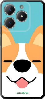 TPU чехол Корги для Realme C61 - 6280b-3781 изображение 