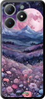TPU чехол Ночь луна арт для Realme C61 - 6319b-3781 изображение 