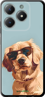 TPU чехол Пес в очках для Realme C61 - 6381b-3781 изображение 