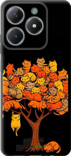 TPU чехол Дерево и котики для Realme C61 - 6516b-3781 изображение 