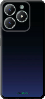 TPU чехол Градиент в тёмно - синем стиле для Realme C61 - 6542b-3781 изображение 