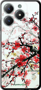 TPU чехол Цветущий куст для Realme C61 - 831b-3781 изображение 