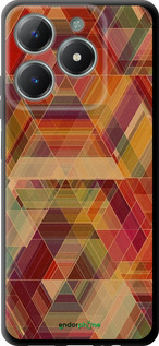 TPU чехол Геометрический узор для Realme C61 - 904b-3781 изображение 