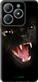 TPU чехол Чёрная кошка для Realme C61 - 932b-3781 изображение 