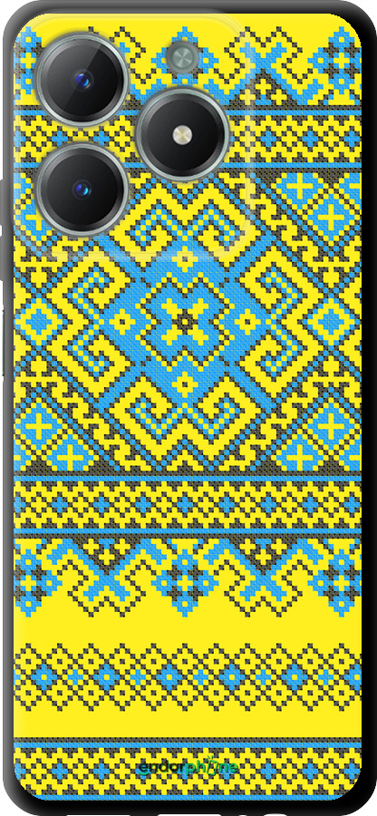 TPU чехол Вишиванка 41 для Realme C61 - 1175b-3781 изображение 