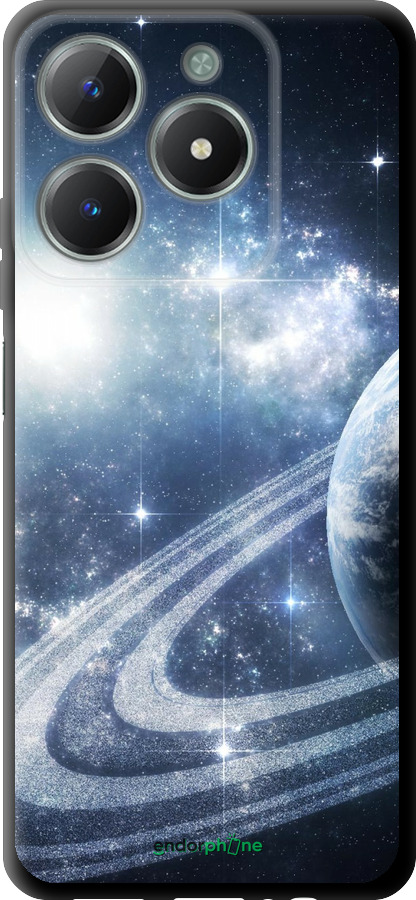 TPU чехол Кільця Сатурна для Realme C61 - 173b-3781 изображение 