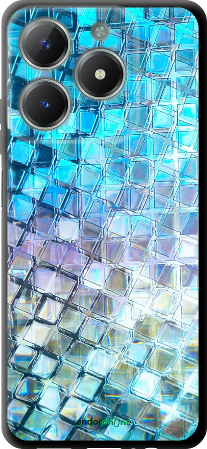 TPU чехол Луска, яка переливається для Realme C61 - 227b-3781 изображение 