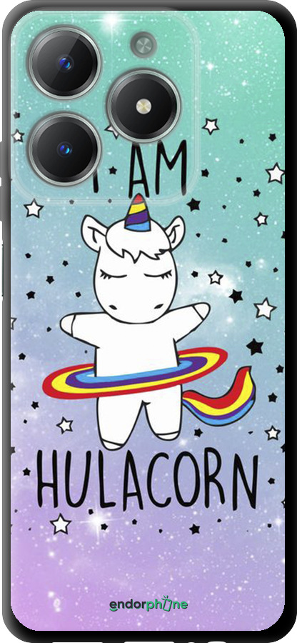 TPU чехол I'm hulacorn для Realme C61 - 3976b-3781 изображение 