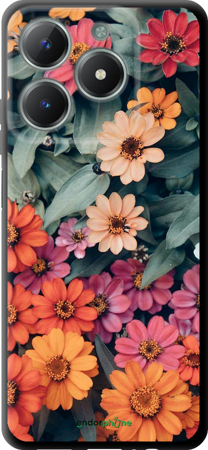 TPU чехол Beauty flowers для Realme C61 - 4050b-3781 изображение 