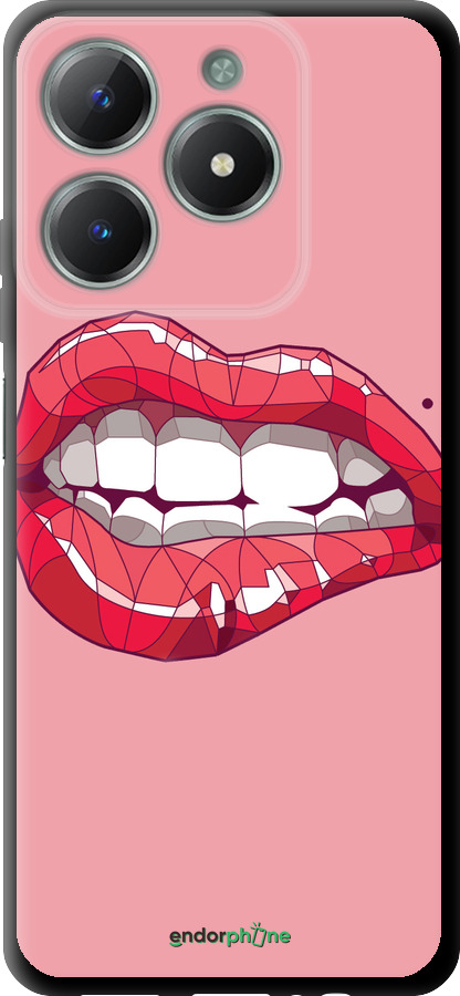 TPU чехол Sexy lips для Realme C61 - 4174b-3781 изображение 