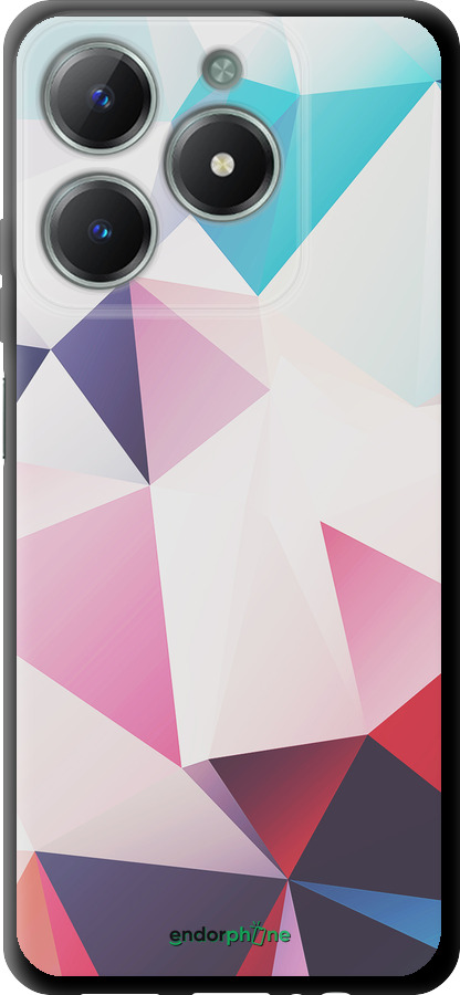 TPU чехол Геометрія 3 для Realme C61 - 4415b-3781 изображение 