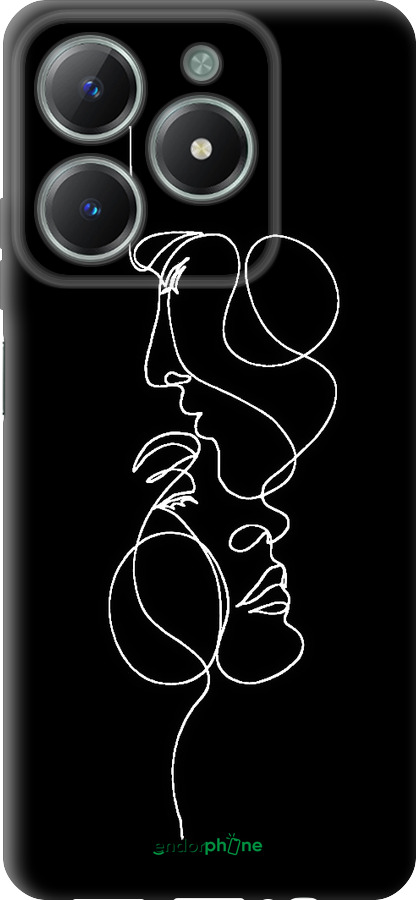 TPU чехол Пара для Realme C61 - 4457b-3781 изображение 