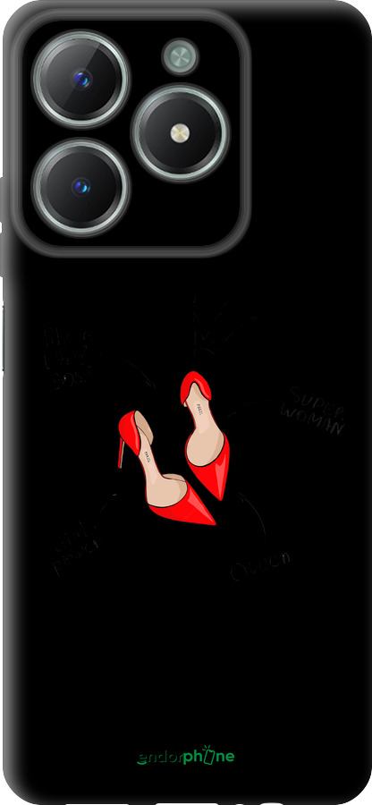 TPU чехол Женщина для Realme C61 - 4599b-3781 изображение 