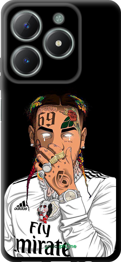 TPU чехол Swag1 для Realme C61 - 4673b-3781 изображение 