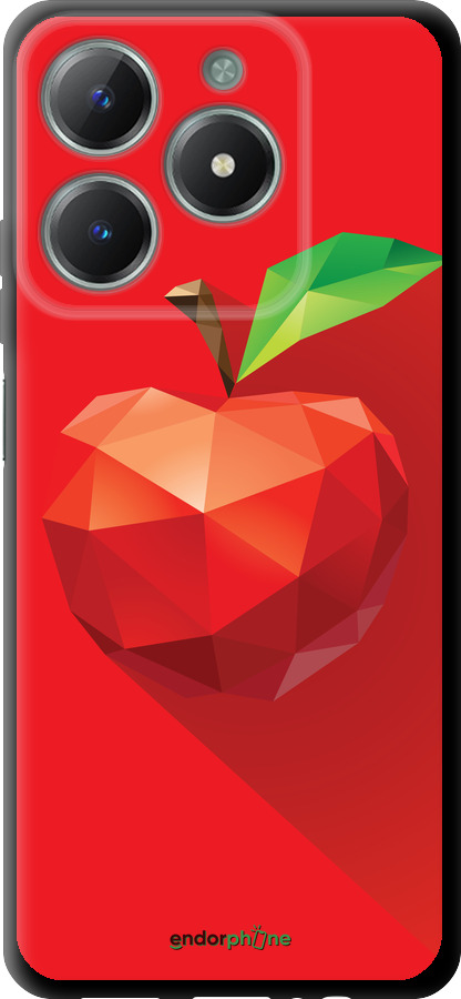 TPU чехол Яблуко для Realme C61 - 4696b-3781 изображение 