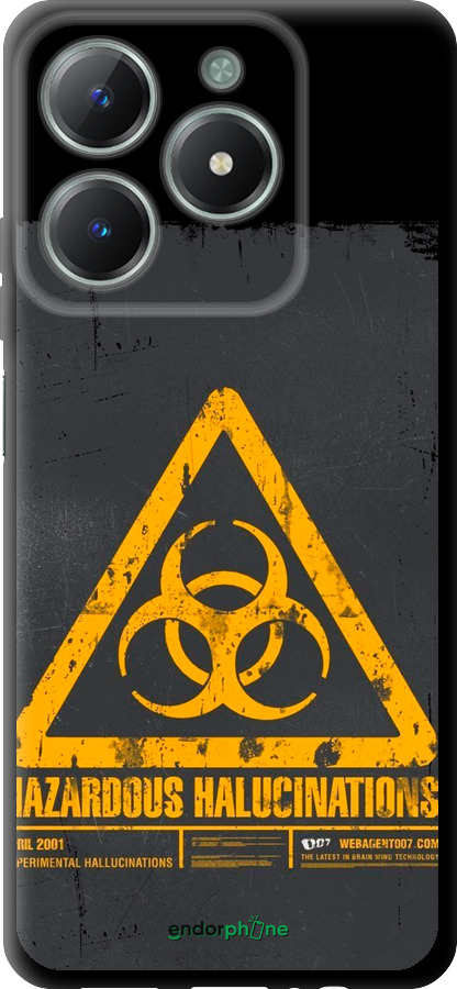 TPU чехол biohazard 28 для Realme C61 - 4846b-3781 изображение 