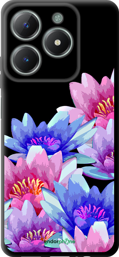 TPU чехол Лотос для Realme C61 - 4862b-3781 изображение 