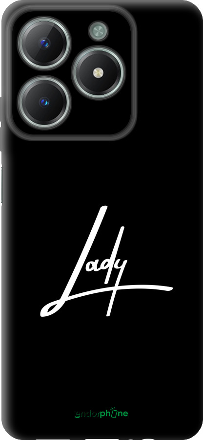 TPU чехол Lady 2 для Realme C61 - 4867b-3781 изображение 