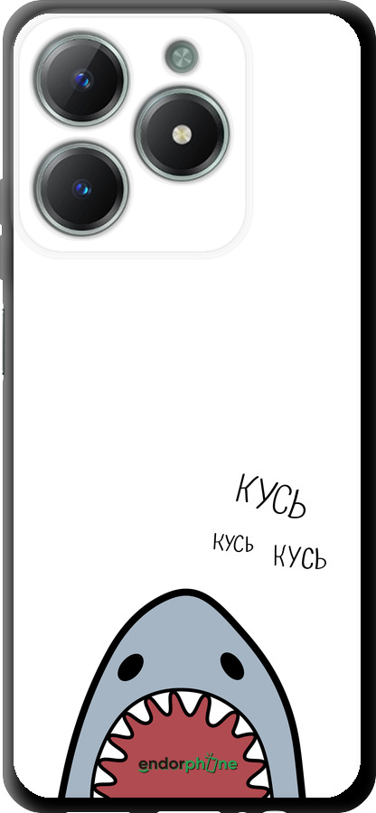 TPU чехол Акула для Realme C61 - 4870b-3781 изображение 
