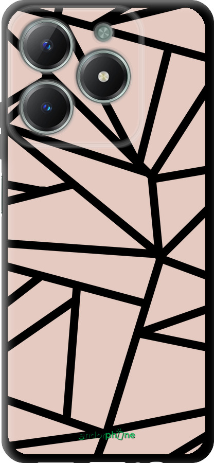 TPU чехол Абстракция 2 для Realme C61 - 4872b-3781 изображение 