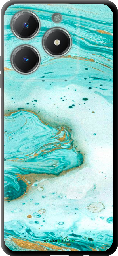 TPU чехол Мраморный для Realme C61 - 4895b-3781 изображение 