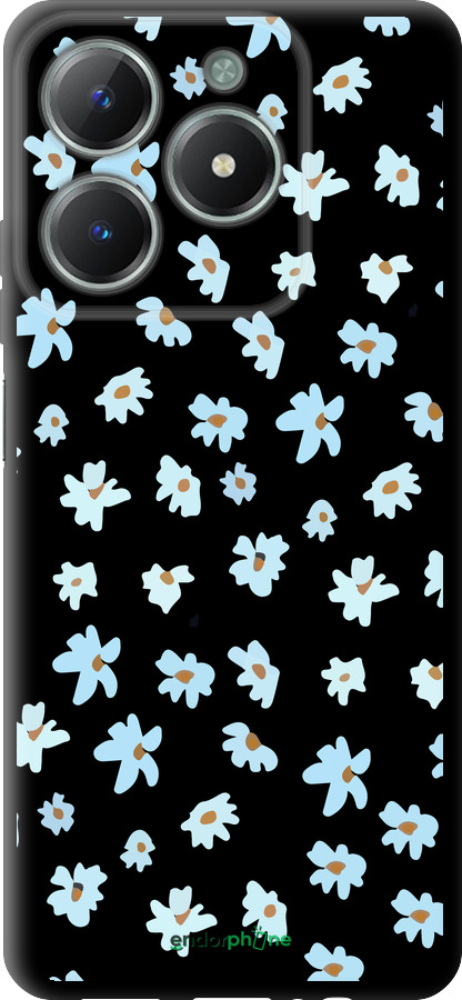 TPU чехол Цветочный для Realme C61 - 4900b-3781 изображение 