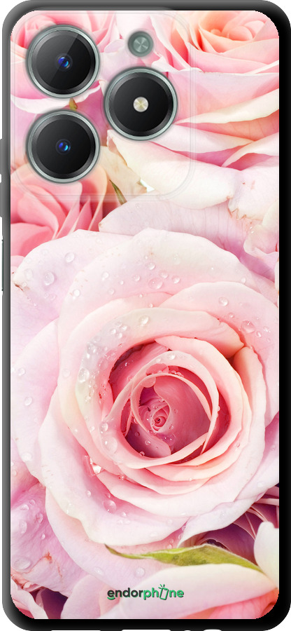TPU чехол Розы для Realme C61 - 525b-3781 изображение 