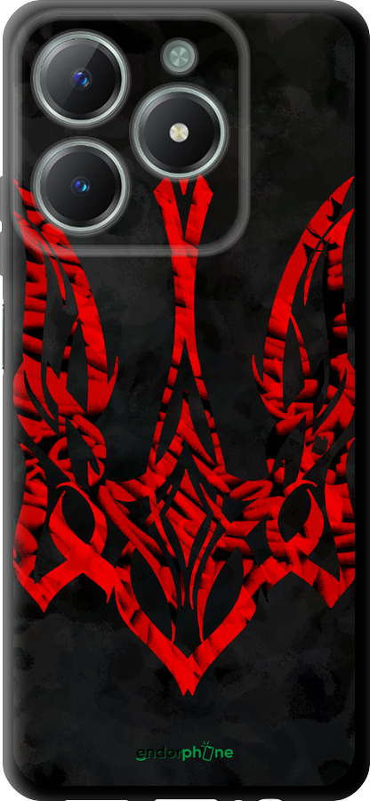 TPU чехол Герб Украины v4 для Realme C61 - 5319b-3781 изображение 