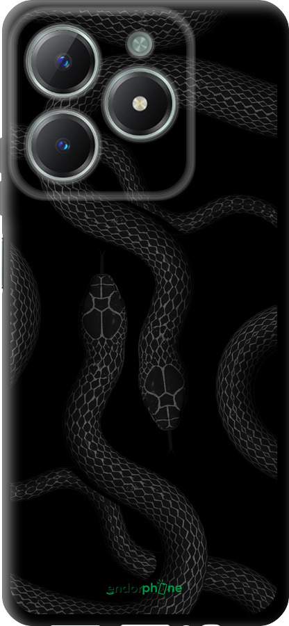 TPU чехол Змеи для Realme C61 - 5473b-3781 изображение 