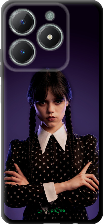 TPU чехол Wednesday v3 для Realme C61 - 5517b-3781 изображение 