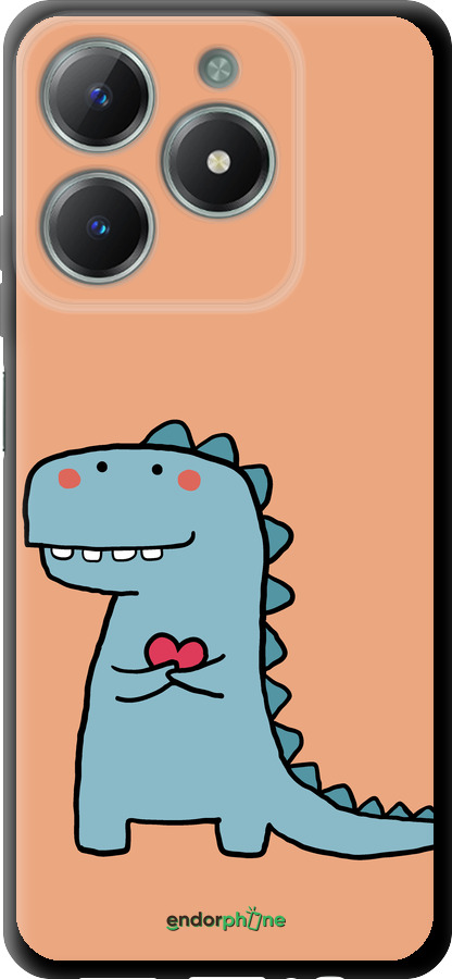 TPU чехол Дракон для него для Realme C61 - 5525b-3781 изображение 