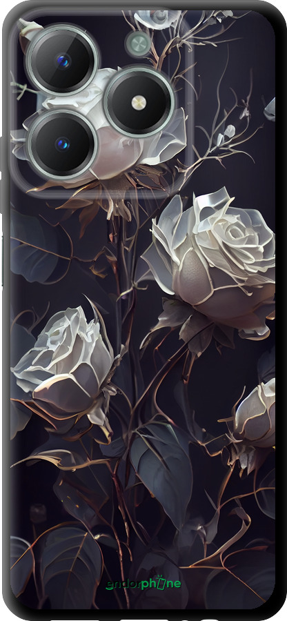 TPU чехол Розы 2 для Realme C61 - 5550b-3781 изображение 