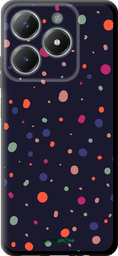 TPU чехол Горошок v2 для Realme C61 - 5599b-3781 изображение 