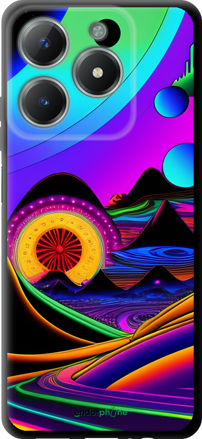 TPU чехол Абстракція v3 для Realme C61 - 5620b-3781 изображение 