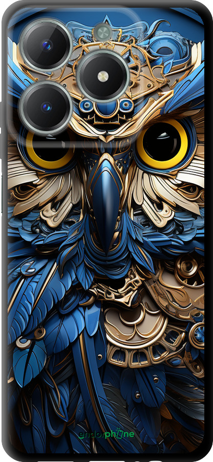 TPU чехол Сова v2 для Realme C61 - 5649b-3781 изображение 