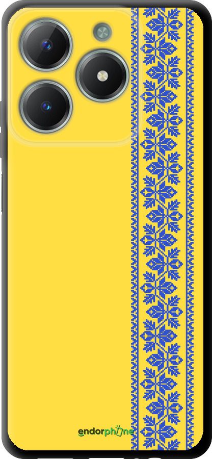 TPU чехол Вишиванка 4 для Realme C61 - 569b-3781 изображение 